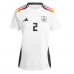 Deutschland Antonio Rudiger #2 Heimtrikot EM 2024 Kurzarm